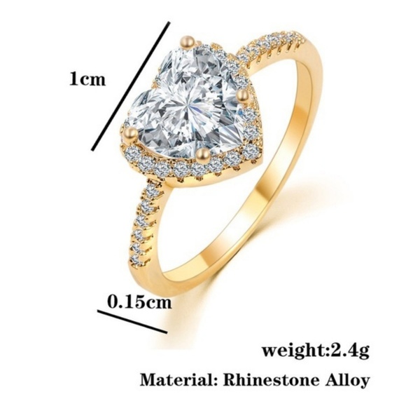 Heart Shape Ring - Picture 3 of 6